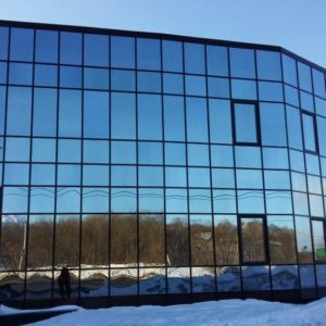 Витраж из комбинированного алюминиевого профиля GFV8442
